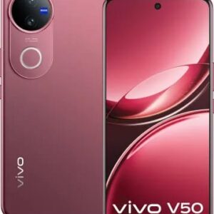 "Vivo V50 5G – 50MP ZEISS Portrait Camera, Snapdragon 7 Gen 3, 6000mAh Battery, 120Hz AMOLED Display"
