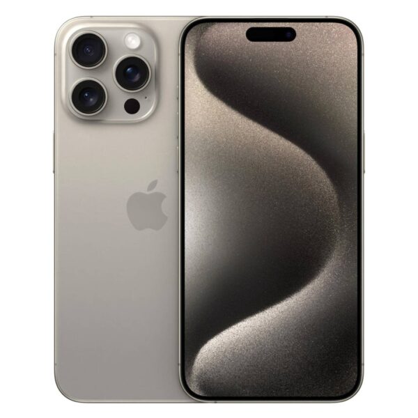 The iPhone 15 Pro Max is a high-end smartphone featuring a large 6.7-inch Super Retina XDR display, advanced camera system with a 48MP main camera, powerful A17 Bionic chip, and long-lasting battery life. - Image 4