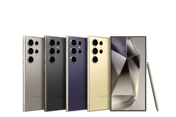 The Samsung Galaxy S24 Ultra is a flagship smartphone featuring a 6.8-inch Dynamic AMOLED display, advanced camera system with a 200MP primary sensor, powerful Snapdragon 8 Gen 3 processor, long-lasting battery life, and S-Pen stylus support. - Image 4