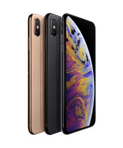 The iPhone XS Max is a premium smartphone featuring a 6.5-inch Super Retina HD display, dual-camera setup with advanced photography capabilities, and powerful A12 Bionic chip for seamless performance.